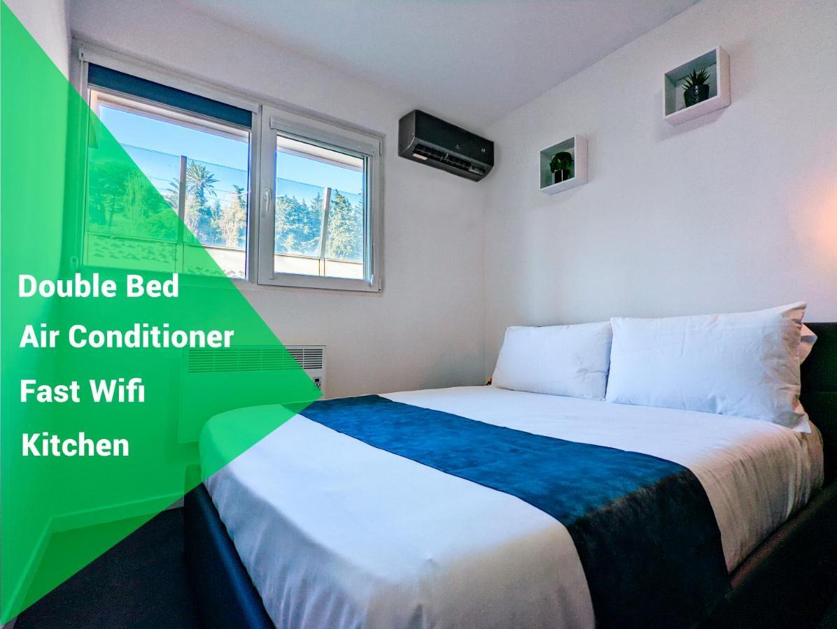 1 Min To The Beach Apartment - Kitchen - Tramway - Air Conditioner - Wifi - Promenade Des Anglais Ніцца Екстер'єр фото